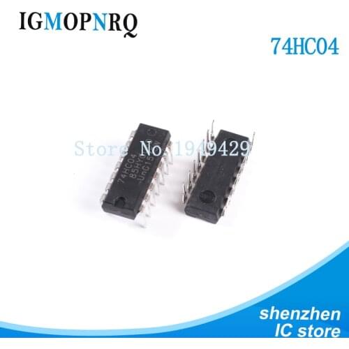 10PCS/LOT SN74LS04N DIP14 SN74LS04 DIP 74LS04N 74LS04 DIP-14 New IC