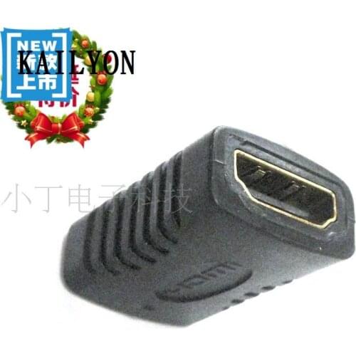 100pcs Gold plated HDMI HD conversion head, adapter head, mother head, HDMI head, mother to mother