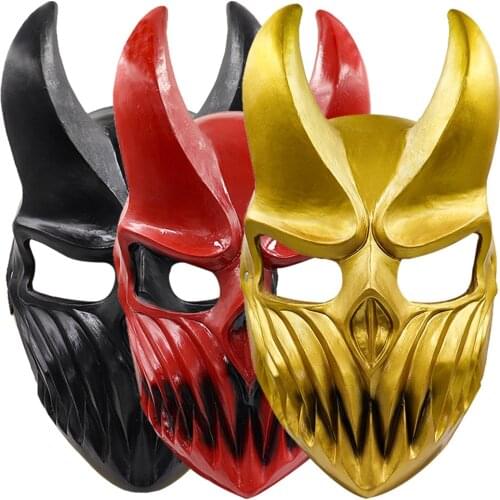 2021 Slaughter To Prevail Cosplay Mask Alex Terrible Masks Prop Halloween Party Cosplay Child of Darkness Mask Demon Cosplays