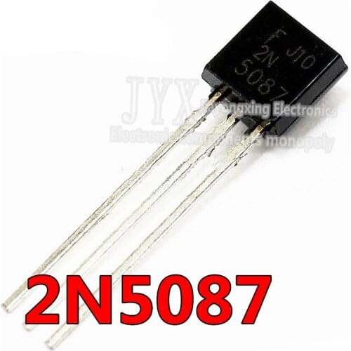 50PCS 2N5087+ 2N5089 every 25PCS 2N5087 2N5089 TO-92 In-line Transistor Low Noise TO92 Field Effect Transistor