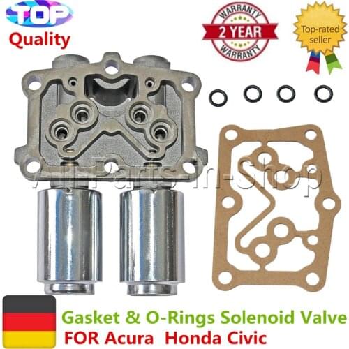 AP03 Transmission Dual Linear Solenoid Assembly for Honda Civic 2006 2007 2008 2009 28260-RPC-004 Auto Engines Valves Parts