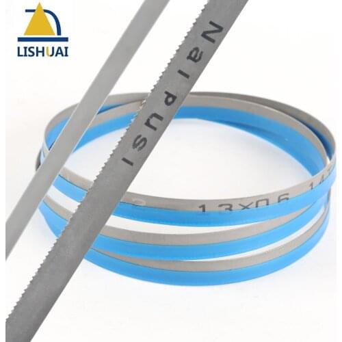 Length Customized)3000-4000mm*13mm*0.65mm Wood Cutting&Metal Cutting M42 Bimetal Band Saw Blades (5 teeth types)