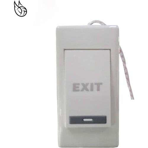 Exit Push Release Button Panel Momentary NO Switch for Electric Door Strike
