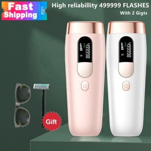 New IPL Laser Hair Removal For Women Bikini Body Facial Face Hair Remover Devices Painless Permanant IPL Laser Epilator Machine