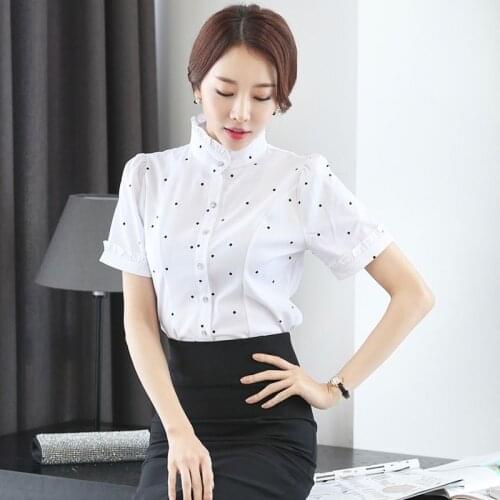 LooManca Polka Dot Blouses