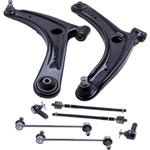 Front Control Arm Ball Joint Tie Rod Sway Bar Link Steering Suspension Kit 8pcs