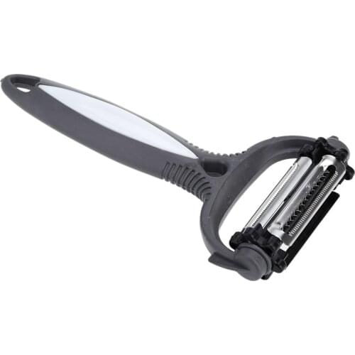 Multifunctional 360 Degree Rotary Potato Peeler Vegetable Cutter Fruit Melon Planer Grater Kitchen Gadgets with 3 Blades