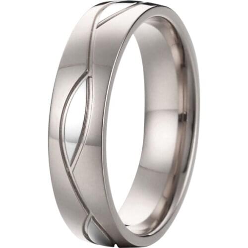 Never fade wedding ring men Lovers' Rings silver color Trendy Jewelry Birthday Gift free shipping aneis jewelry