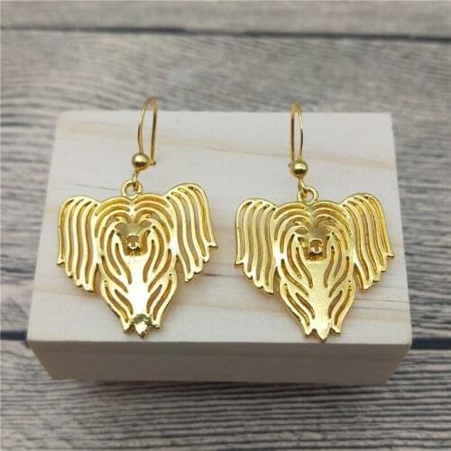 New Chinese Crested Drop Earrings Trendy Style Chinese Crested Dangle Earrings Fashion Pet Dog Earrings Women Jewellery