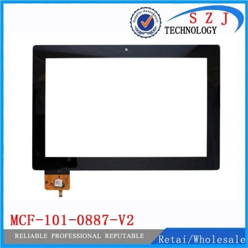New 10.1'' inch MCF 101 0887 V2 touch digitizer screen glass for Lenovo S6000 touch panel MCF-101-0887-V2 Free shipping