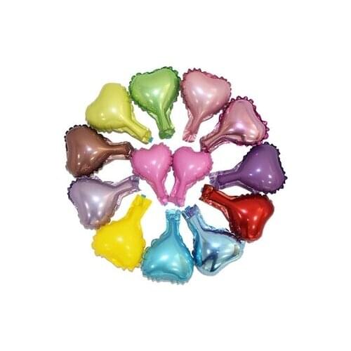 Wholesale 50pcs/lot mini size 5 inch Foil Balloons Digit Helium Ballons inflatable wedding decoration Birthday Party Supply