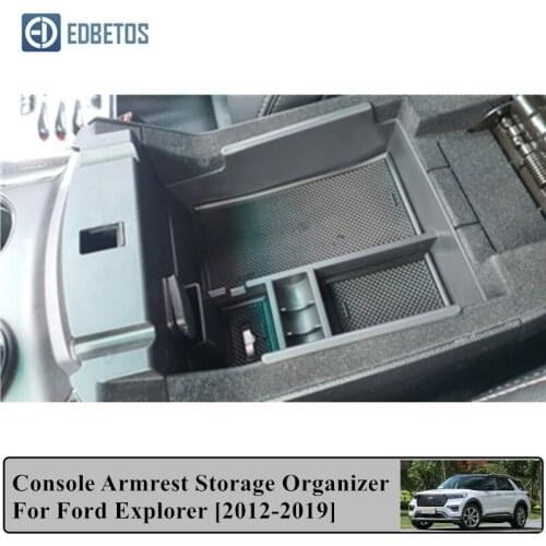 For Ford Explorer 2012 2013 2014 2015 2016 2017 2018 2019 Car Styling Storage Organizing Box Organizer Case Interior Accessories