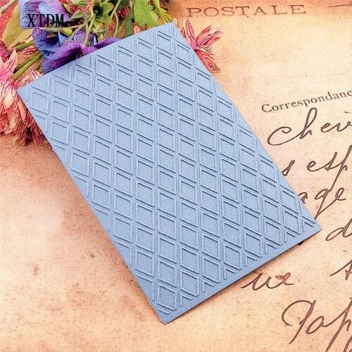 Easter plastic grid template craft card making paper card album wedding decoration Embossing folders