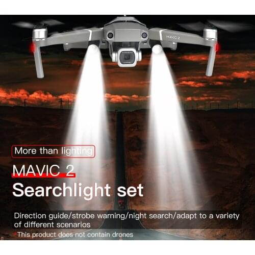 Suitable for DJI Mavic 2 Pro Zoom Searchlight Set Rechargeable Drone Accessories
