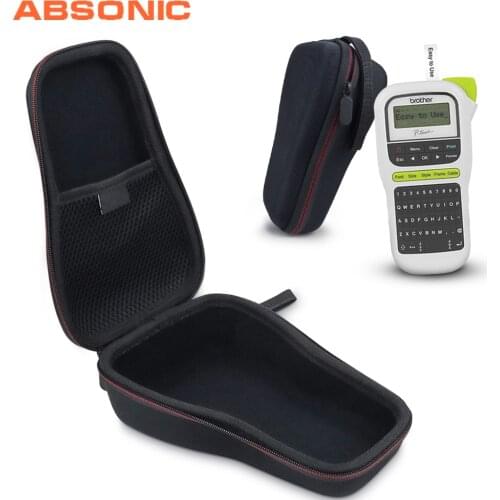 TZe231 Label Printer Zipper Hard Case for Brother P-Touch H110 PT-H110 pth110 Label Maker Case Brother TZe-231 Printer Ribbon