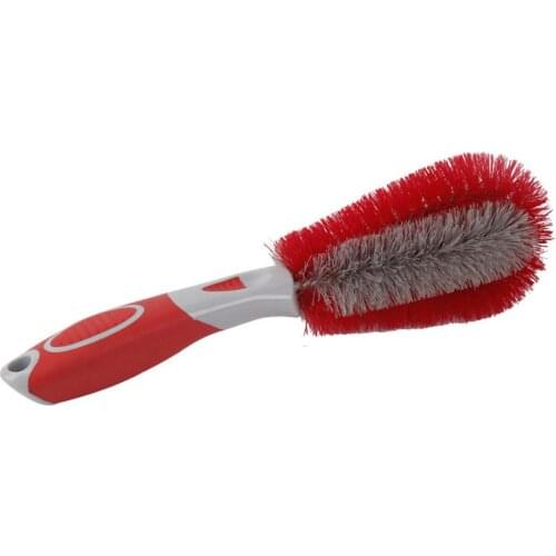 Car Wheel Tire Cleaning Brush Auto Wheel Hub Detailing Brush With Nonslip Handle Vehicle Washing Cleaner Tools Maintenance Care