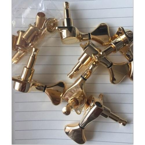 Prowell acoustic guitar tuners Gold 1 set 6 pieces tuning pegs for all acoustic guitars made in Taiwan prowell tuners