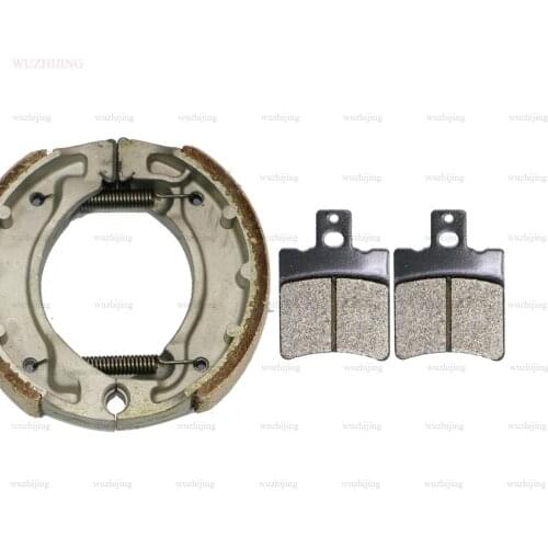 Disc Brake Pads Shoe for MALAGUTI Booster 50 Spirit Flipper 50 (01) YAMAHA YE 50 Zest (93-95) Front Rear