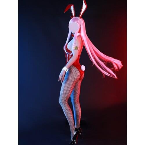 Female protagonist 02cos clothes Bunny girl DarlingintheFranxx National Team DFXX cosplay costume