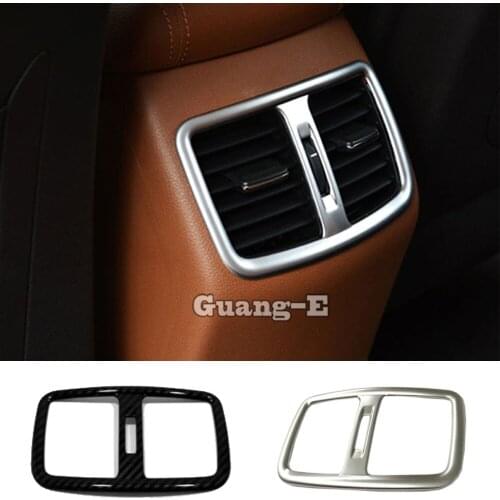 For Hyundai Tucson 2015 2016 2017 2018 car styling garnish cover trim rear upside Air conditioning Outlet Vent panel hood 1pcs