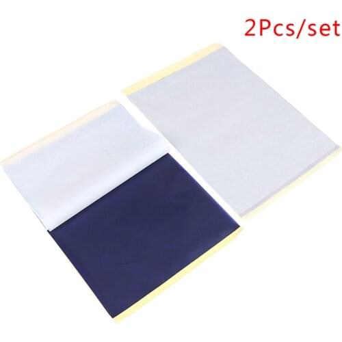 2pcs 4 Layers Copy Carbon Tracing Paper Thermal Transfer Papier Tattoo Stencil tatuagem Tattoo Transfer Paper Tattoo Supplies