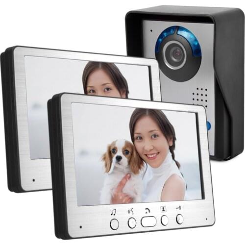 7 Inch 1V2 Focal Adjustable Wired Intercom Video Door Phone