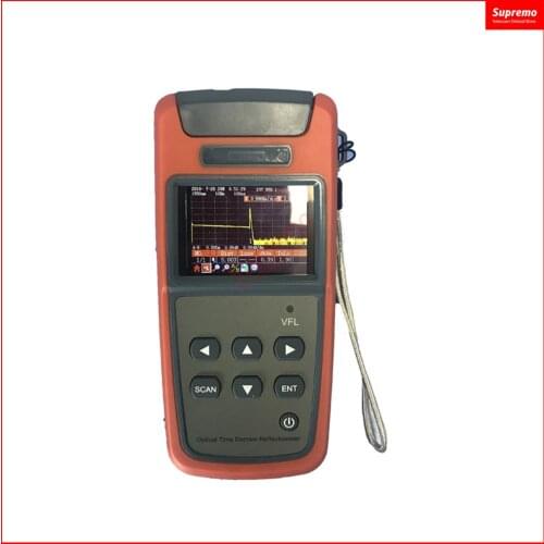 Free Shipping New Mini OTDR JW3305A Optical Time Domain Reflectometer OTDR Built-in Visual Fault Locator Function 1310nm 1550nm