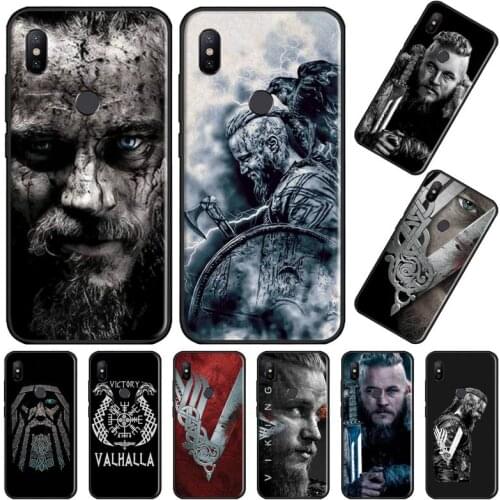 Ragnar Lothbrok Vikings Hot Tv Series Phone Case For Xiaomi Mi A1 A2 5 6 6PLUS 8 9 SE Lite MIX 2 2S MAX 2 3 Pocophone F1
