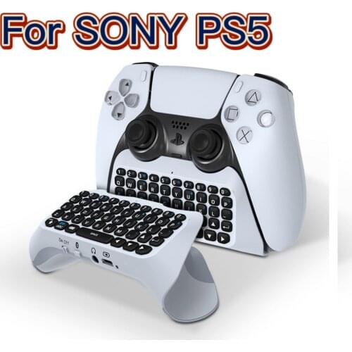 Wireless ABS Gamepad Keyboard Bluetooth 3.0 Controller for SONY PS5 Dualsence Built in Speaker Ergonomically Designed 3.5mm