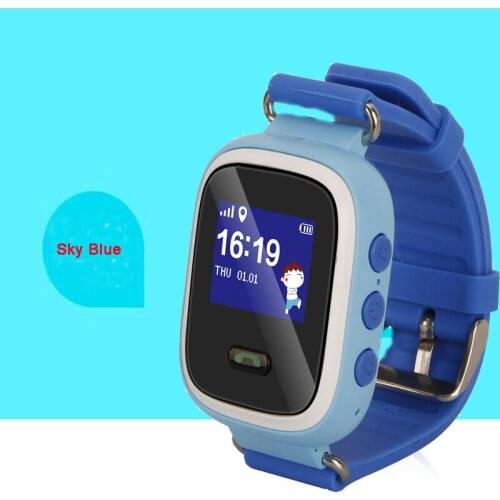 Hot Sale Children baby Tracker phone call smart kids GPS/LBS watch Q60