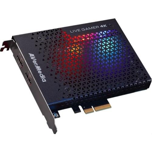 AVermedia GC573 Low Latency 240P FPS 4K HDR Game Live Video Capture Card High Frame Rate 144hz For Switch PS4 Xbox