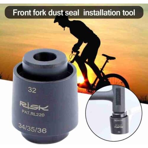Aireds Bike Front Fork Bicycle Dust Seal Installation Rockshox Tool 32/34/35/36/mm Diameter Pipe Kit For Fox C5E4