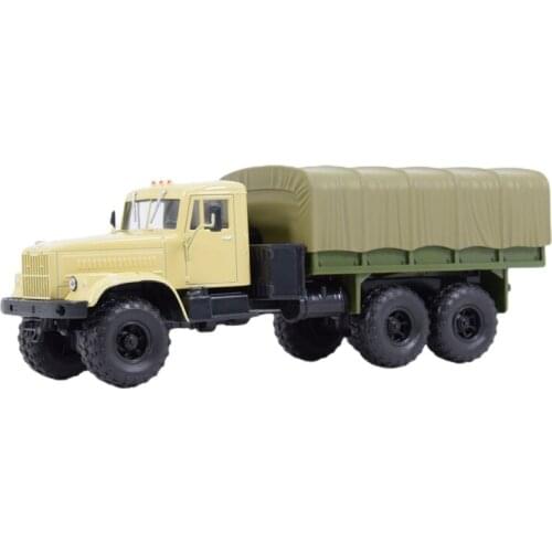 Diecast Wheel 1:43 Scale KRAZ-255B1 Truck MDTR034 Model Toys For Gifts Collection Free Shipping