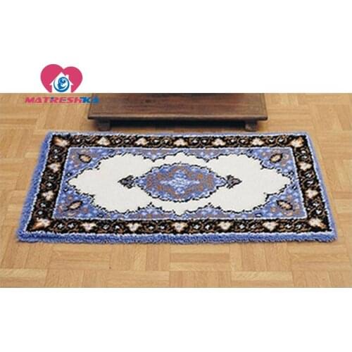 Latch Hook Rug Kits Needlework carpet embroidery Rug latch hook kits Mandala floor carpet diy for adults diy rug yarn Tools kits