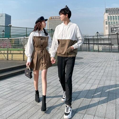 The new couples' long-sleeved dresses for spring 2020 couples clothes couples clothing