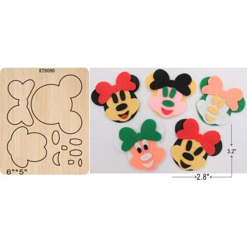 Cartoon animals cutting dies 2019 new die cut &wooden dies Suitable for common die cutting machines on the market