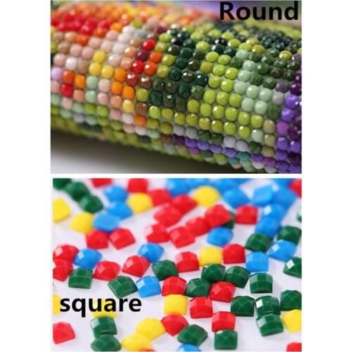 Old Street Home Diamond Painting Accessory Square Round Drills Beads Stone Cross Stitch Accessory Full Drills Beads