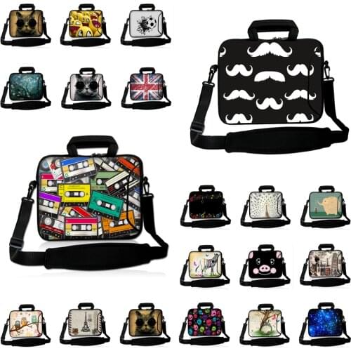 Capa Para Notebook 10 12 13 14 15 17 Laptop Messenger Briefcase Computer Shoulder Strap Handle Bag Carry Case Womens Mens Bag