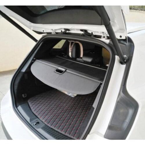 High quality Car Rear Trunk Security Shield Cargo Cover For 16-18 LINCOLN MKC 2016 2017 2018 ( black, beige)