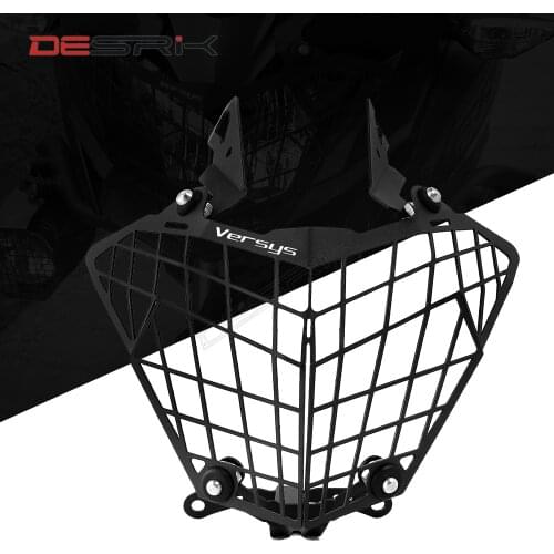 DESRIK Motorcycle Headlight Protection Cover Grille Guard For Kawasaki Versys 300X X300 X-300 2015-2017 Accessories