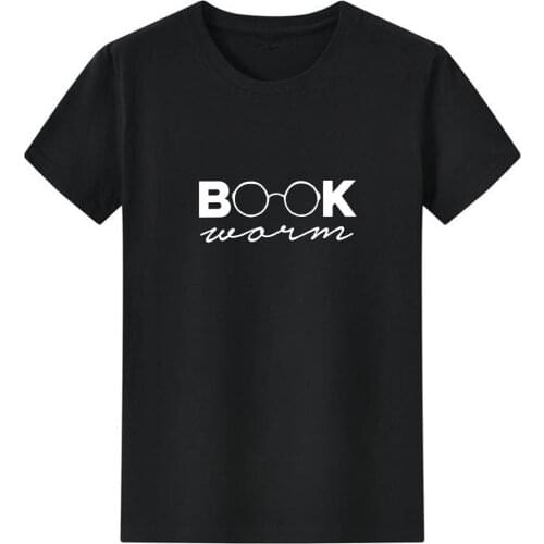 Book Print Tshirt Women Harajuku Interesting T-shirt Women Top Retro Casual Short Sleeve Tee Shirt Women O-neck T-shirt Femme