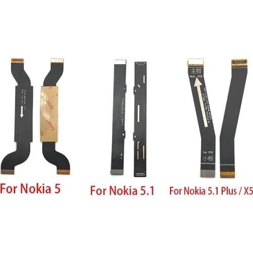 20Pcs/lot Main Board Motherboard Connector Board Flex Cable For Nokia 2 2.1 3 3.1 Plus 5 5.1 6 6.1 7 7.1 8 X5 X6 X7