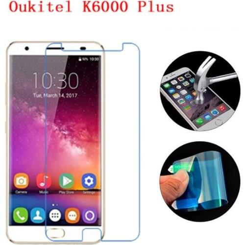 3PCS For Oukitel K6000 Plus Screen Protector Premium Tempered Glass Soft Nano Explosion proof Clear Film Guard for K6000 Plus