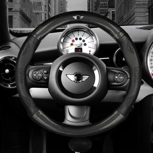 Protecteur de volant intérieur de voiture 38cm, pour Mini cooper R55 R56 R60 F54 F55 F56 F60 One Clubman Countryman, accessoires