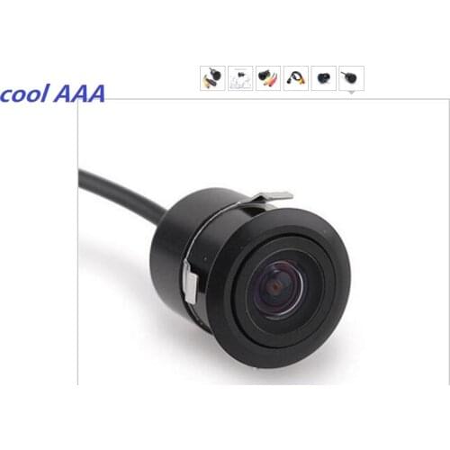 18.5mm Car Rear View Camera Waterproof Car Camera No Monitor Parking HD CCD Colorful Display Reverse Backup Parking Assist