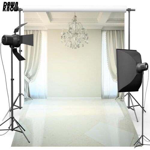 DAWNKNOW Indoor Photography Background For Wedding Photo Luxurious Light White Wall Customize Backdrop For Photo Studio lv293