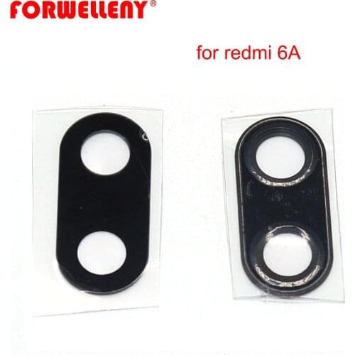 For xiaomi redmi 6A New Rear Back Camera Glass Lens Cover With Adhesive