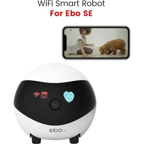 Ebo SE Smart Robot WiFi Collar Catpal Pet Cats Toy Security 1080P Wireless Camera Interactive for Cats Remote Control Via App