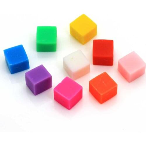 Hot Sale 8MM Polymer Clay Fruit Salad Candy Crunch Cubes Fruit Cube Slices Miniature Cube Sprinkles Polymer Clay Nail Ar