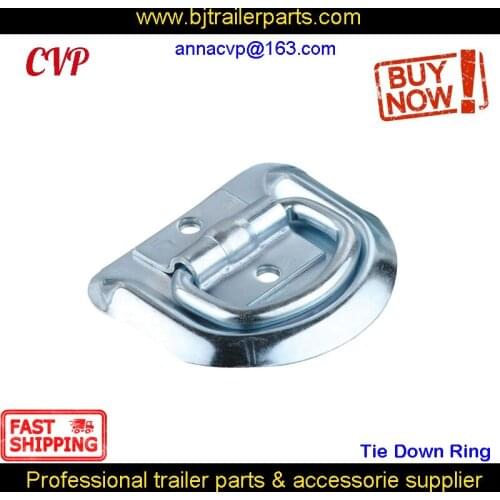 CVP Deck Ring D Lashing Rope Strap Tie Down Point Anchor for Trailers Truck RV Parts Camper Caravan Accessories